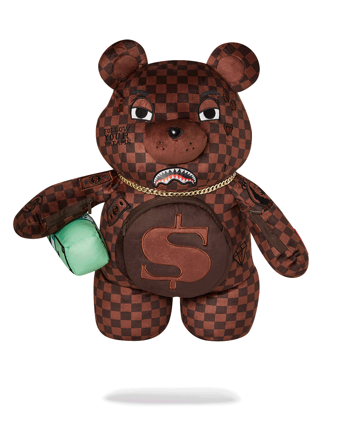MOCHILA SHARKS IN PARIS LENTICULAR CHOMP BEAR