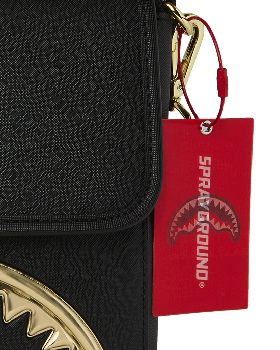 BOLSO CRUZADO ANCHO GOLD AND DANGEROUS