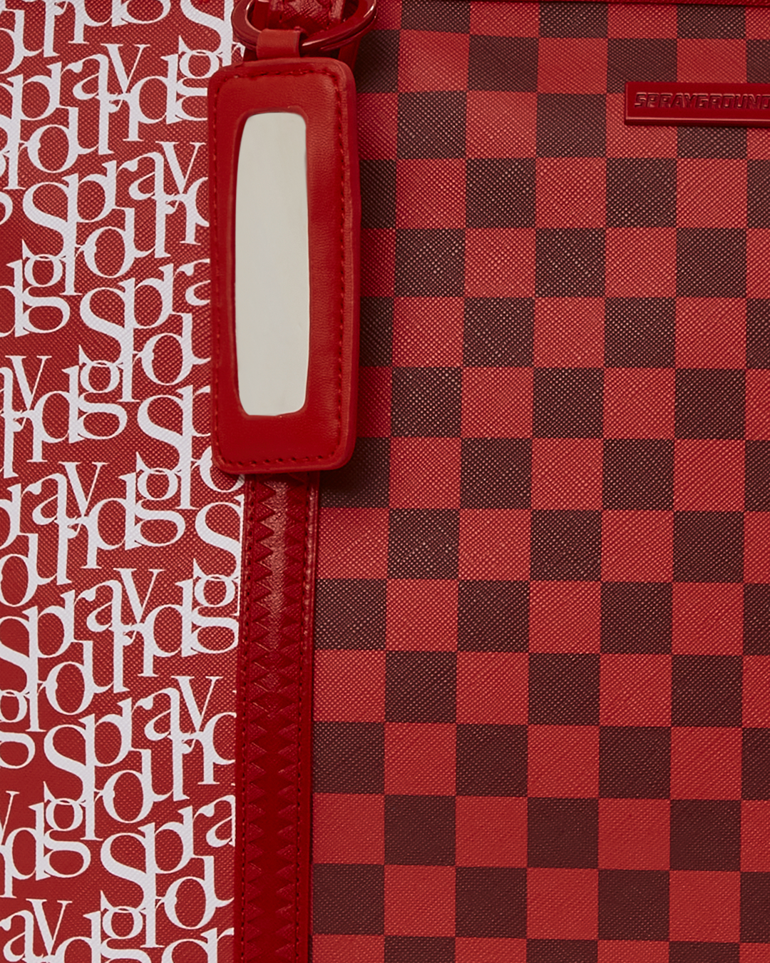 BOLSO DE MANO TRI SPLIT RED