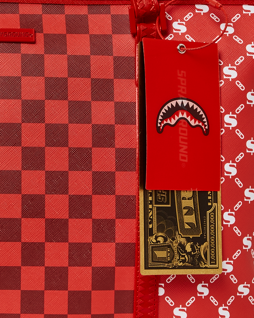 BOLSO DE MANO TRI SPLIT RED