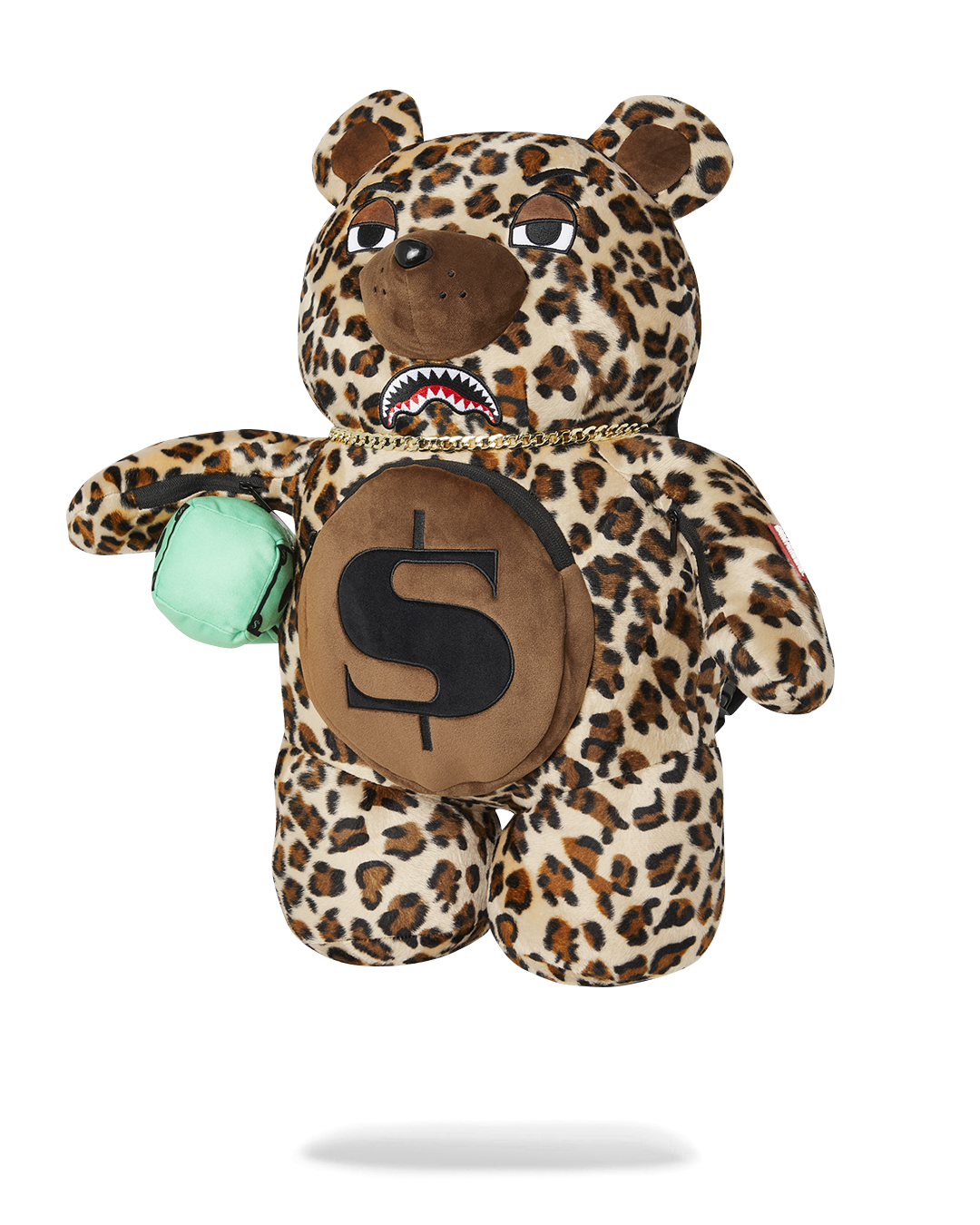 MOCHILA DE MONEYBEAR CON GARRAS