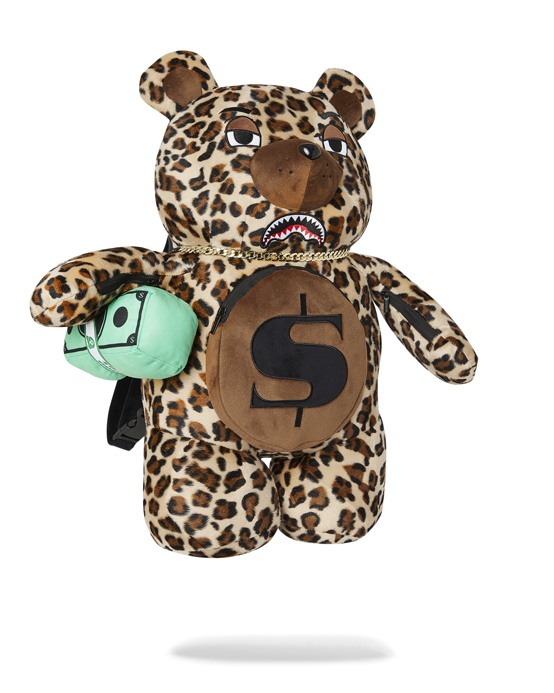 MOCHILA DE MONEYBEAR CON GARRAS