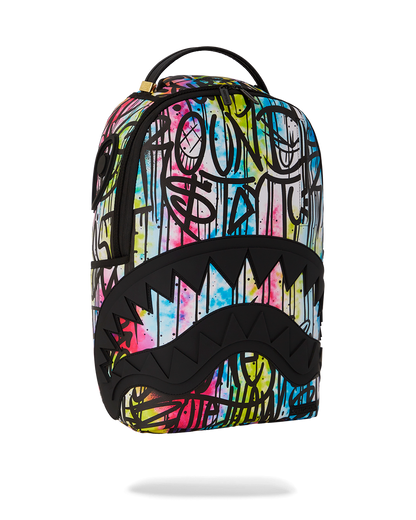 MOCHILA GRAFFITI SHARKMOUTH THROWDLXSV
