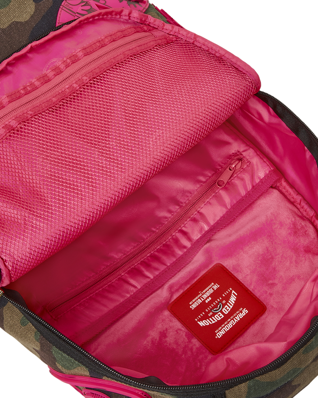MOCHILA CAMO PINK