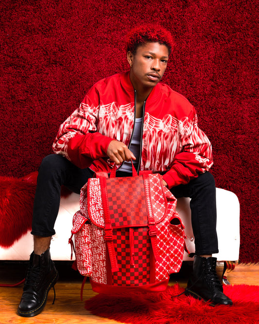 MOCHILA TRI SPLIT RED