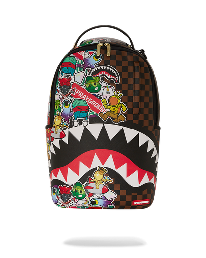 MOCHILA SHARKS IN STICKERS DLXSV