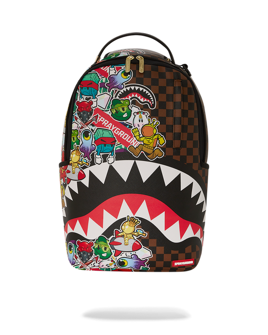 MOCHILA SHARKS IN STICKERS DLXSV