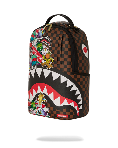 MOCHILA SHARKS IN STICKERS DLXSV