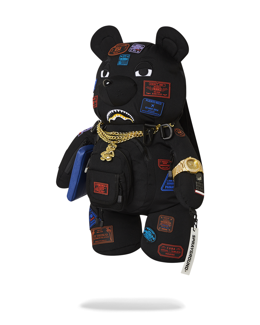 MOCHILA JAMES EDITION PASSPORT BEAR MONEYBEAR