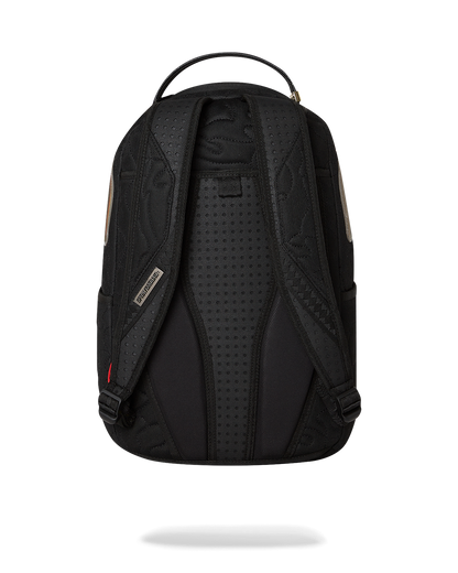 MOCHILA BLACK QUILTED IRRIDESCENT DLXS