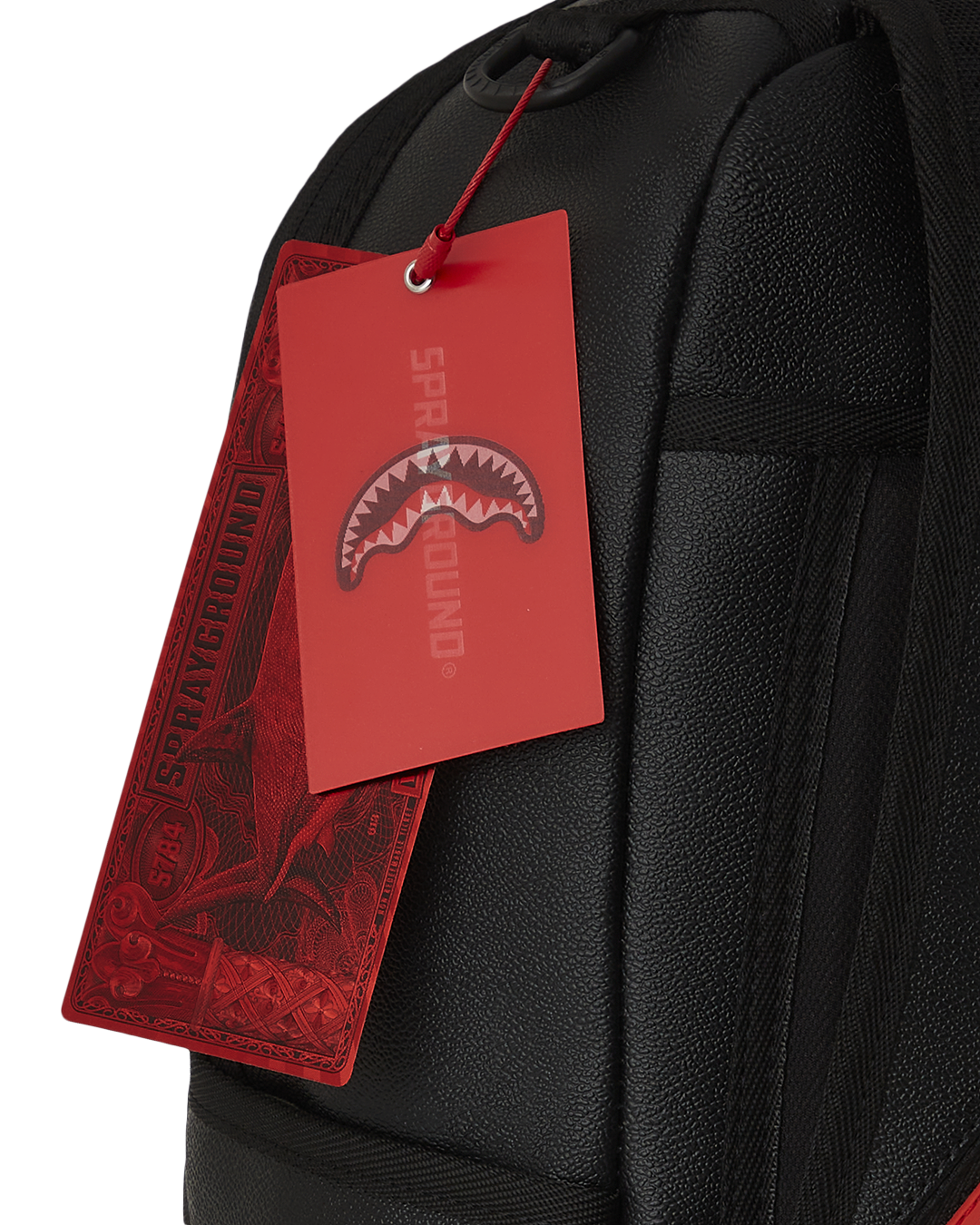 MOCHILA CON RELIEVE SHARK SMASH LOGO BLACK