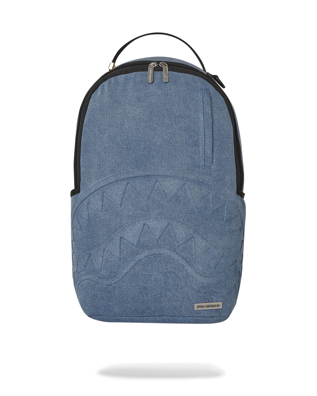 MOCHILA CON RELIEVE SHARK SMASH LOGO DENIM DLXS