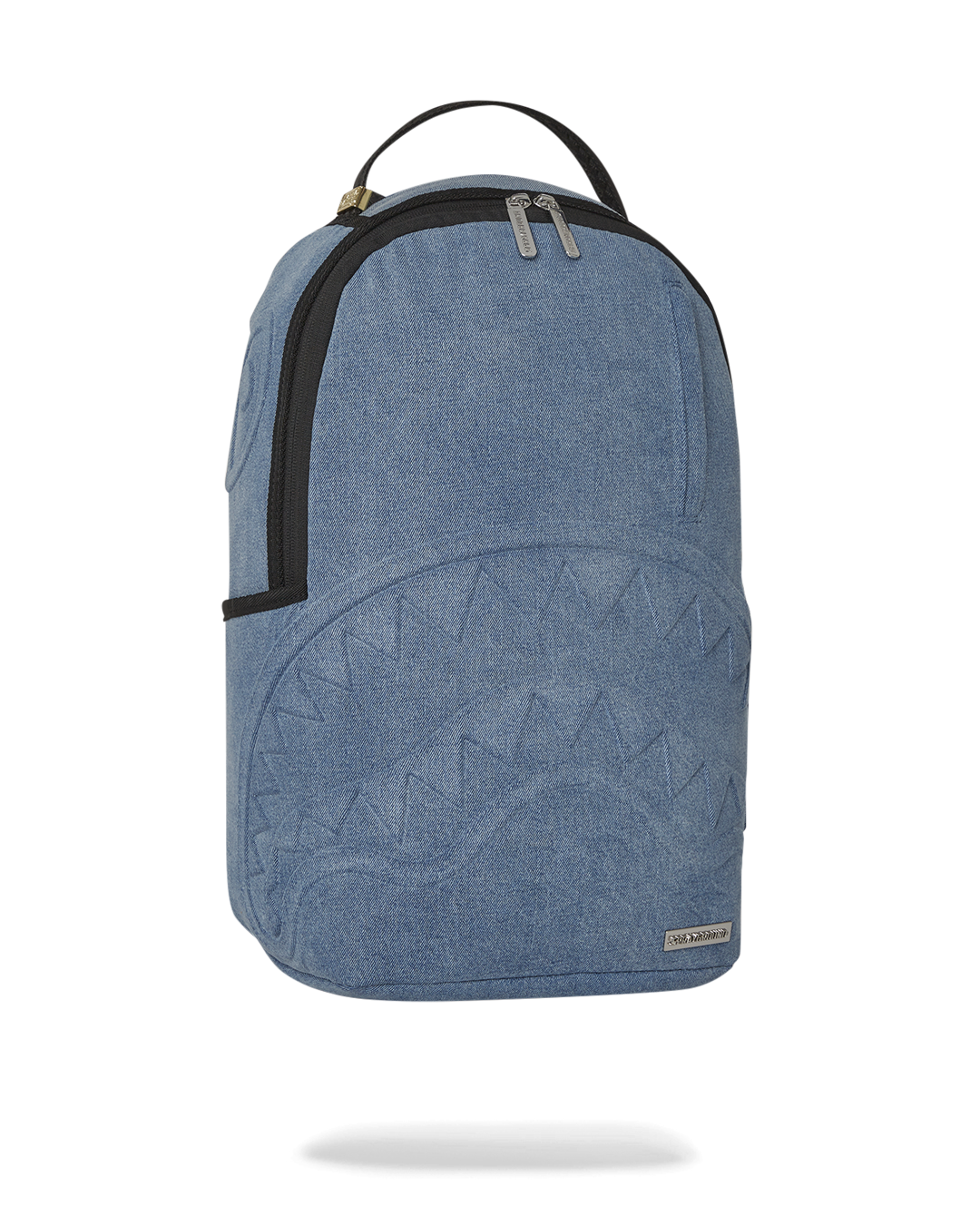 MOCHILA CON RELIEVE SHARK SMASH LOGO DENIM DLXS