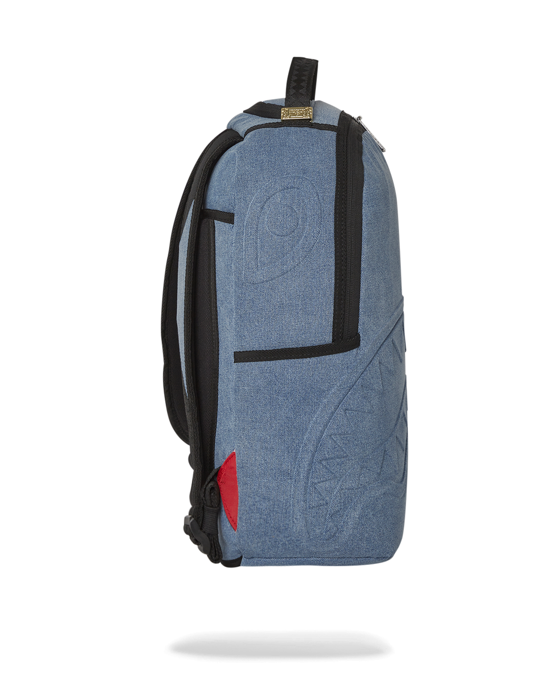 MOCHILA CON RELIEVE SHARK SMASH LOGO DENIM DLXS