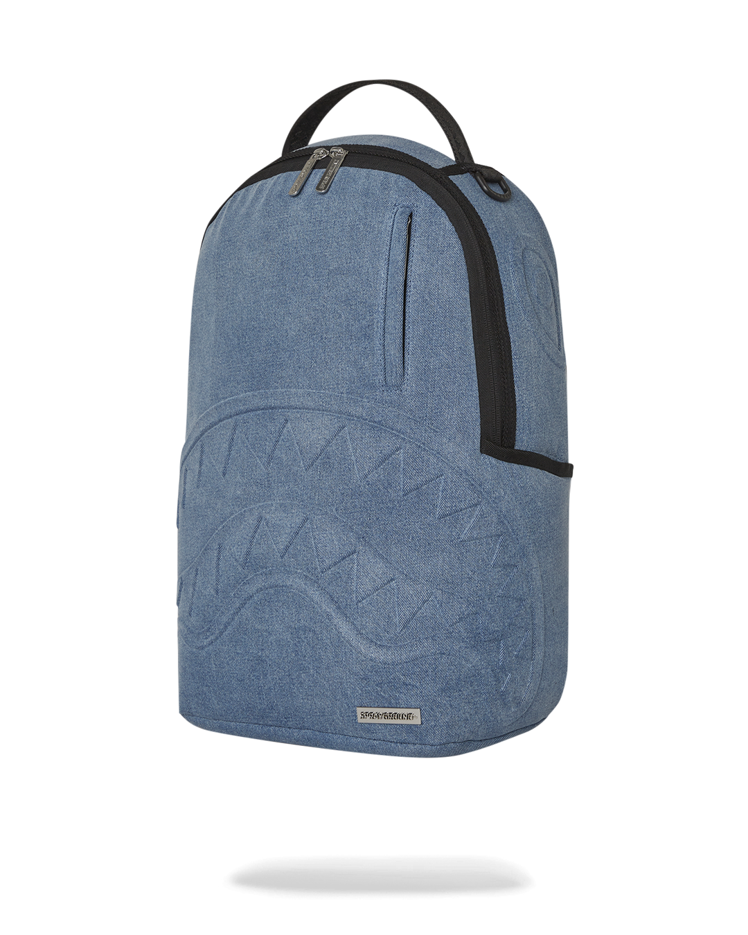 MOCHILA CON RELIEVE SHARK SMASH LOGO DENIM DLXS