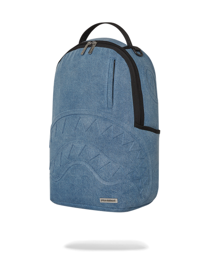 MOCHILA CON RELIEVE SHARK SMASH LOGO DENIM DLXS