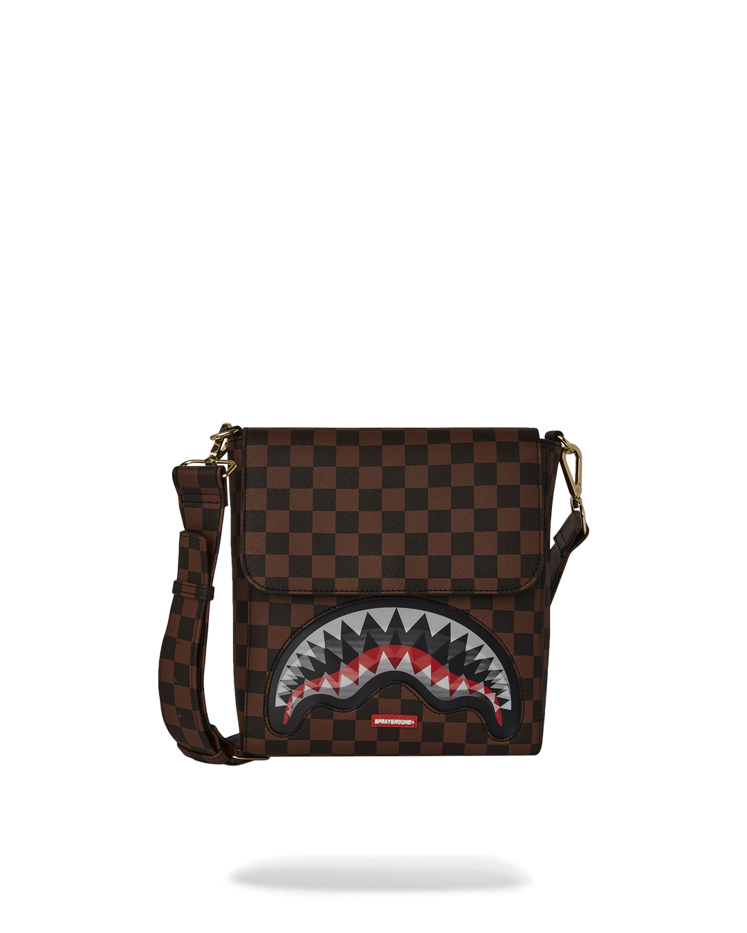 BOLSO CRUZADO ANCHO SHARKS IN PARIS LENTICULAR CHOMP