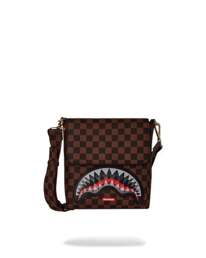 BOLSO CRUZADO ANCHO SHARKS IN PARIS LENTICULAR CHOMP