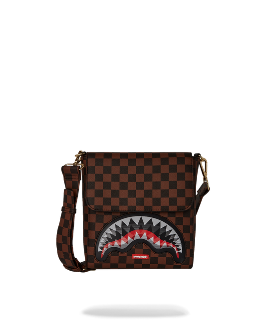 BOLSO CRUZADO ANCHO SHARKS IN PARIS LENTICULAR CHOMP