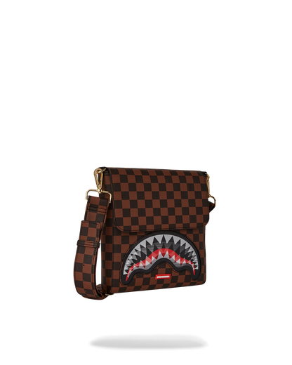 BOLSO CRUZADO ANCHO SHARKS IN PARIS LENTICULAR CHOMP