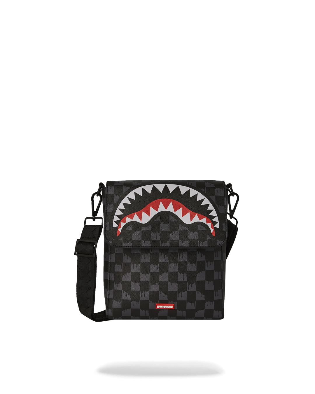 BOLSO CRUZADO ANCHO DRIP CHECK