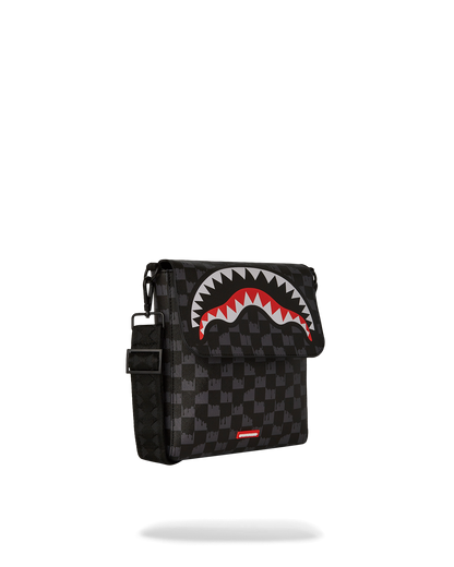 BOLSO CRUZADO ANCHO DRIP CHECK