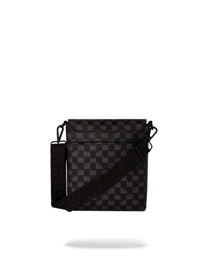 BOLSO CRUZADO ANCHO DRIP CHECK