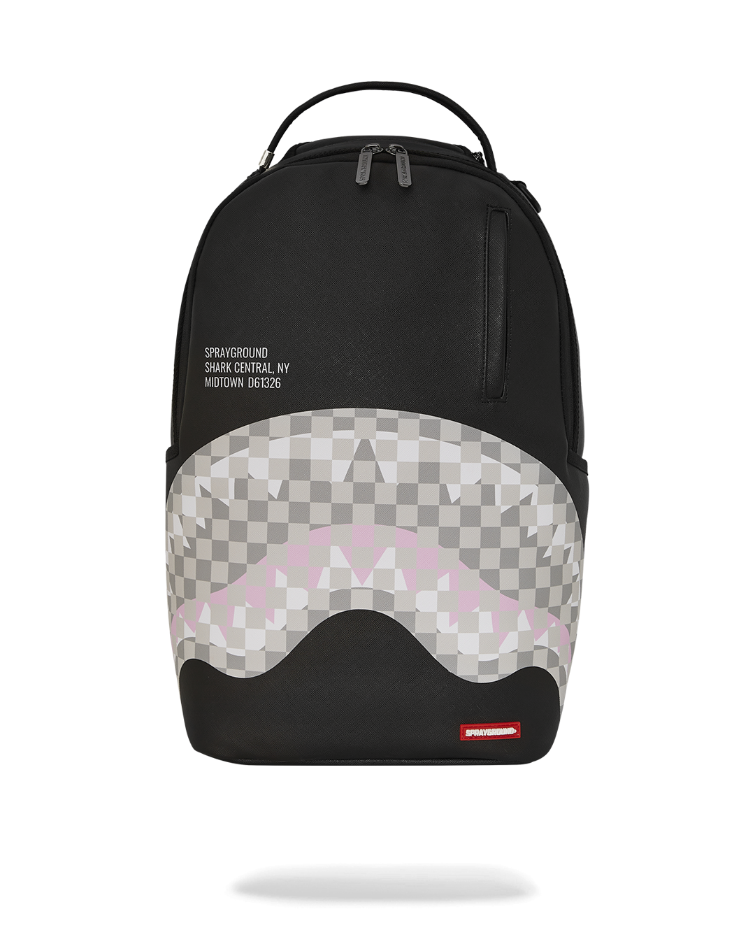 MOCHILA SHARK CENTRAL CREAM BLACK CHECK
