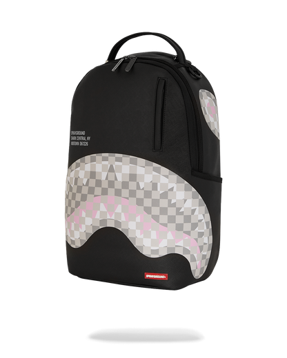 MOCHILA SHARK CENTRAL CREAM BLACK CHECK