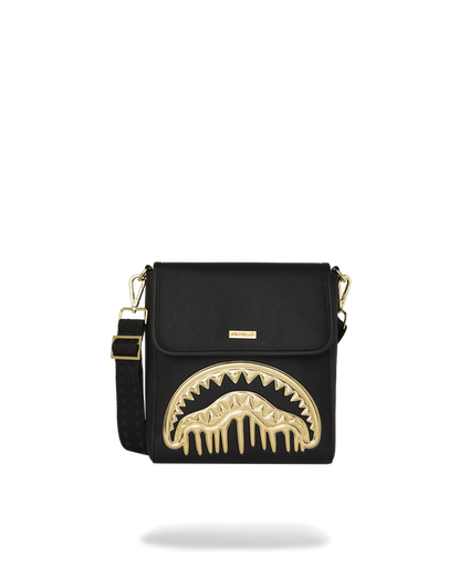 BOLSO CRUZADO ANCHO GOLD AND DANGEROUS