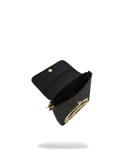 BOLSO CRUZADO ANCHO GOLD AND DANGEROUS