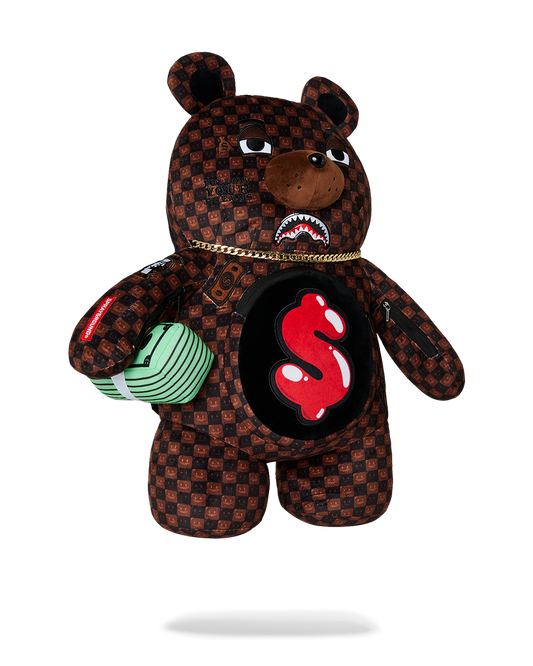 MOCHILA DE OSO SHARKS IN PARIS GRIN & GRIND