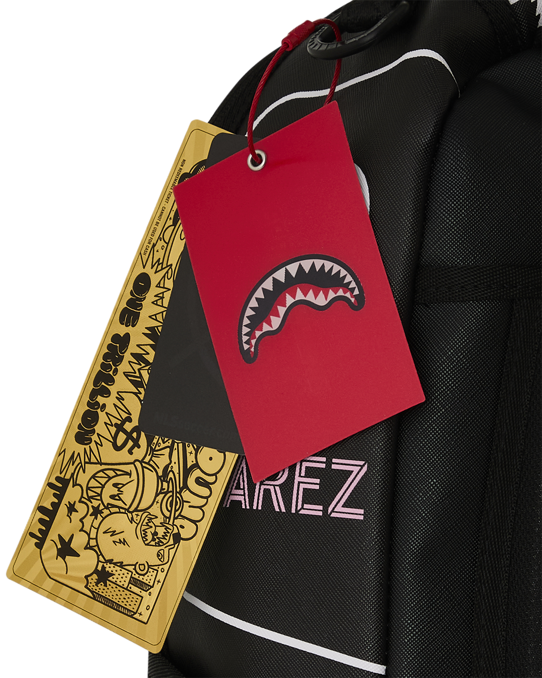MOCHILA MLS COLLAB - INTERMIAMI LUIS SUAREZ PINK STRIPE