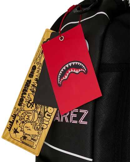 MOCHILA MLS COLLAB - INTERMIAMI LUIS SUAREZ PINK STRIPE