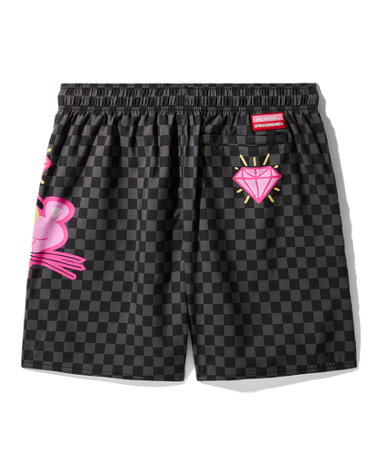 PINK PANTHER DIAMOND SHARK SWIM SHORTS
