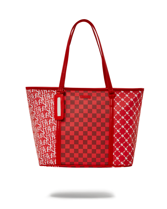 BOLSO DE MANO TRI SPLIT RED