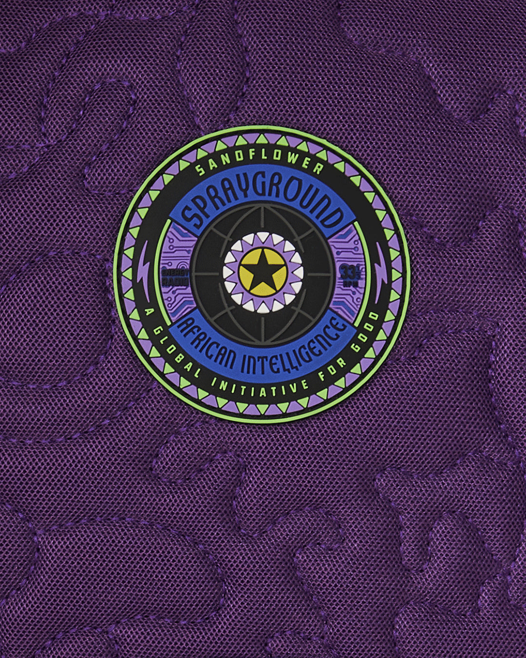 MOCHILA AI QUILTED IRIDESCENT