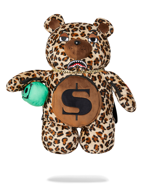 MOCHILA DE MONEYBEAR CON GARRAS