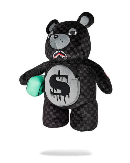 TIBURONES EN PARÍS THUNDERDRIP MONEYBEAR MOCHILA DE OSITO DE PELUCHE