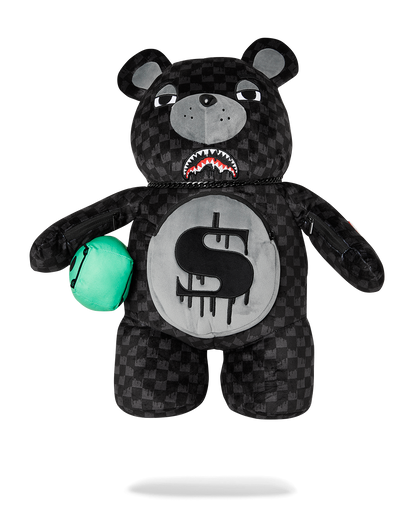 TIBURONES EN PARÍS THUNDERDRIP MONEYBEAR MOCHILA DE OSITO DE PELUCHE