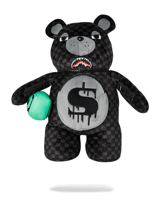 TIBURONES EN PARÍS THUNDERDRIP MONEYBEAR MOCHILA DE OSITO DE PELUCHE