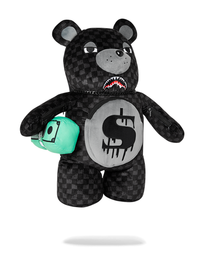 TIBURONES EN PARÍS THUNDERDRIP MONEYBEAR MOCHILA DE OSITO DE PELUCHE